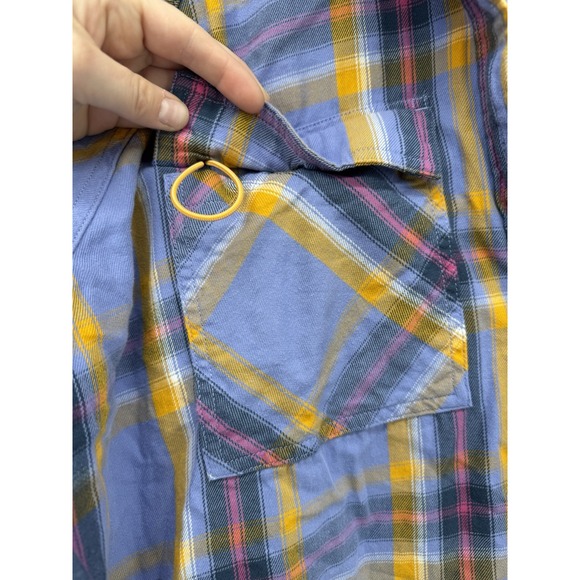 The North Face Shirt Flannel Camp Multicolor Long Sleeve 3X Gorpcore Button down - Picture 8 of 10